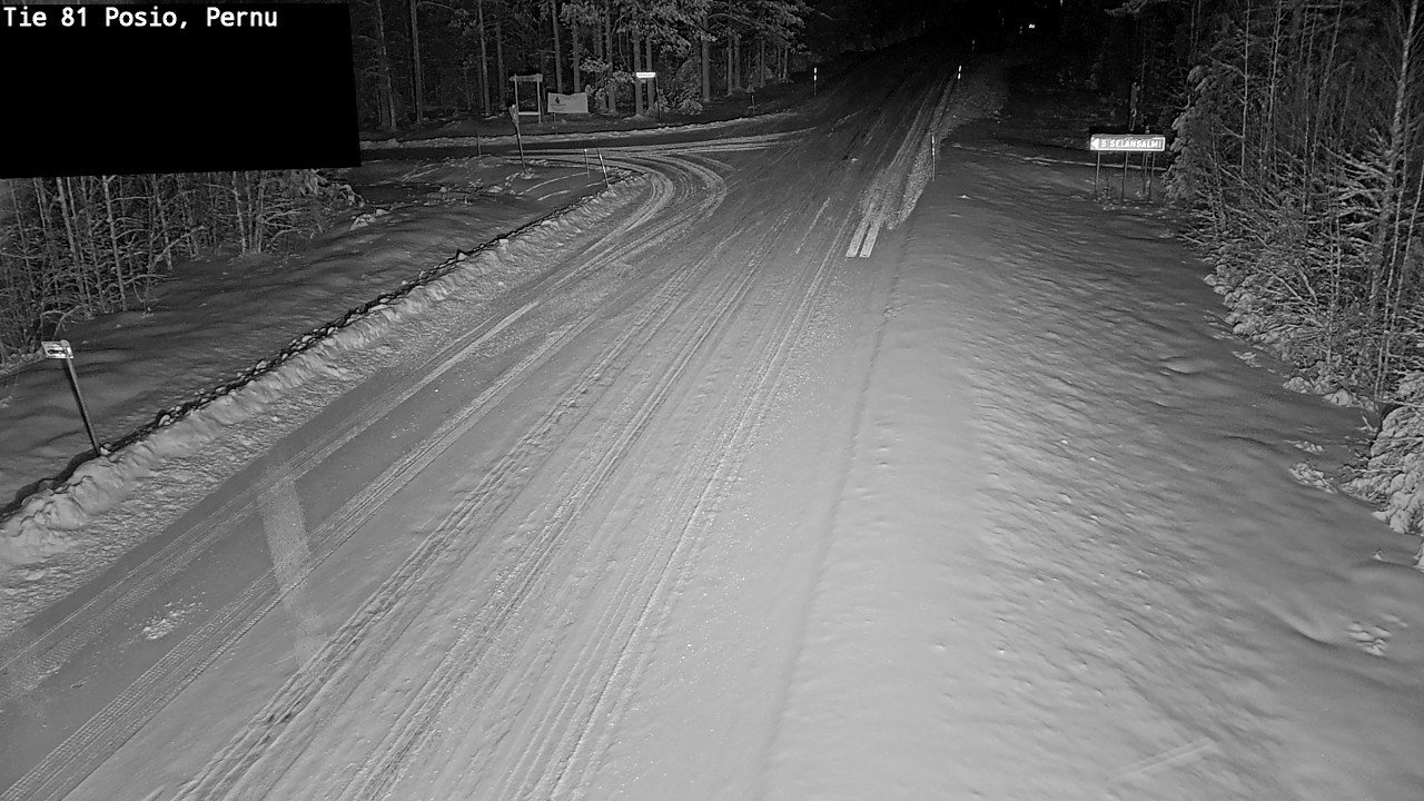 Kelikamerat Kuva Tie 81 Posio, Pernu, Posio, Lappi