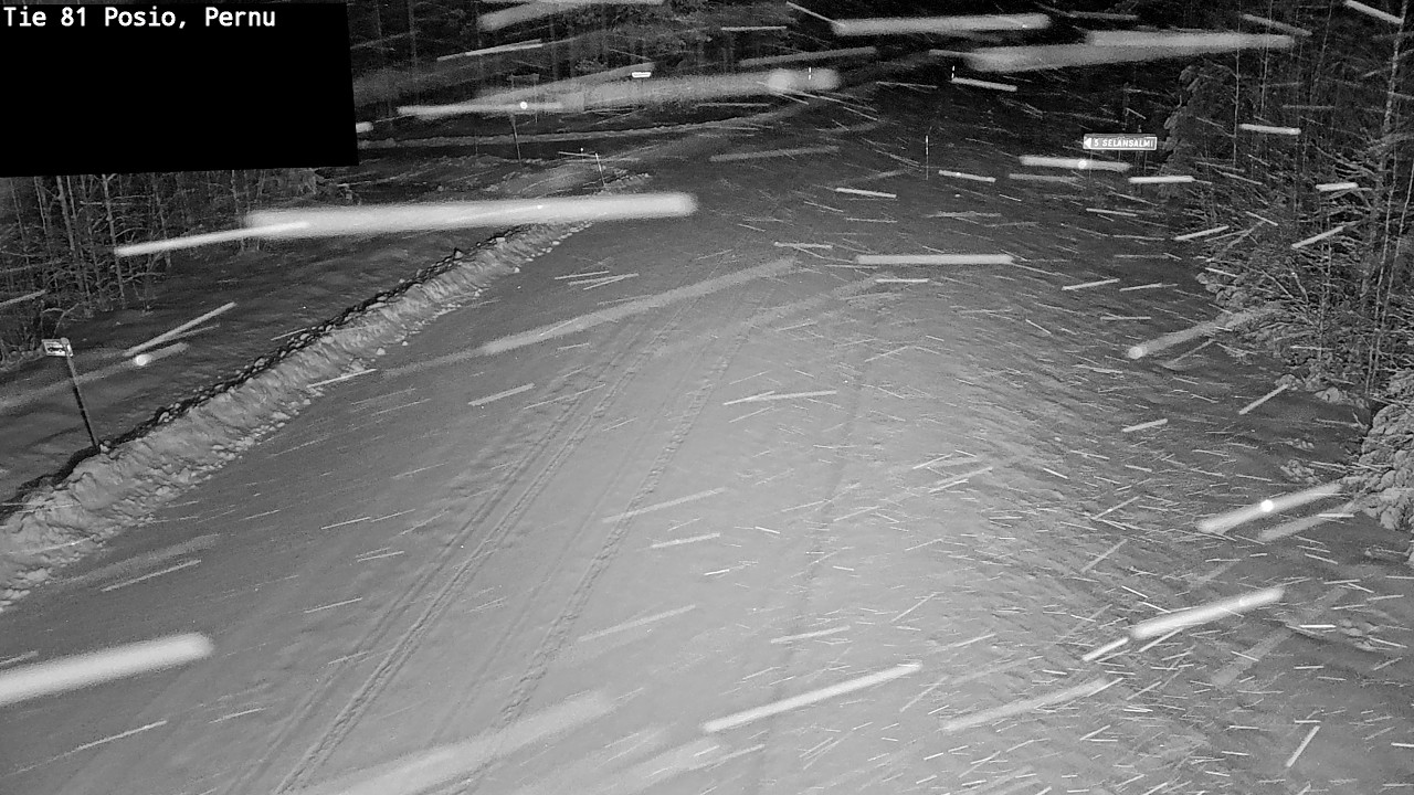 Kelikamerat Kuva Tie 81 Posio, Pernu, Posio, Lappi