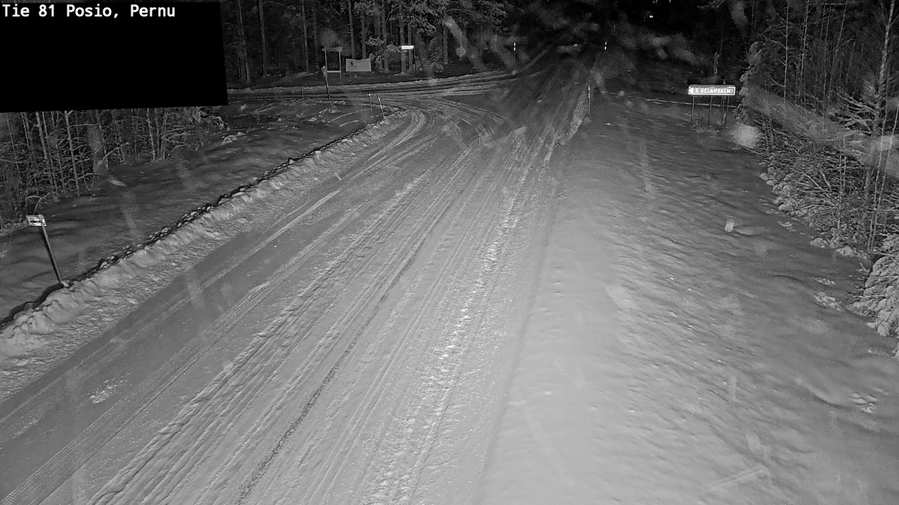 Kelikamerat Kuva Tie 81 Posio, Pernu, Posio, Lappi