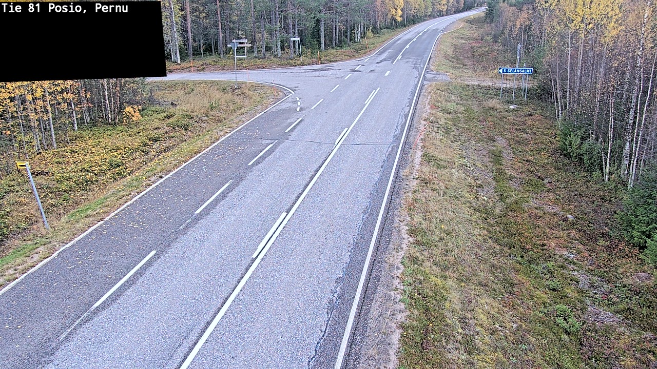 Kelikamerat Kuva Tie 81 Posio, Pernu, Posio, Lappi