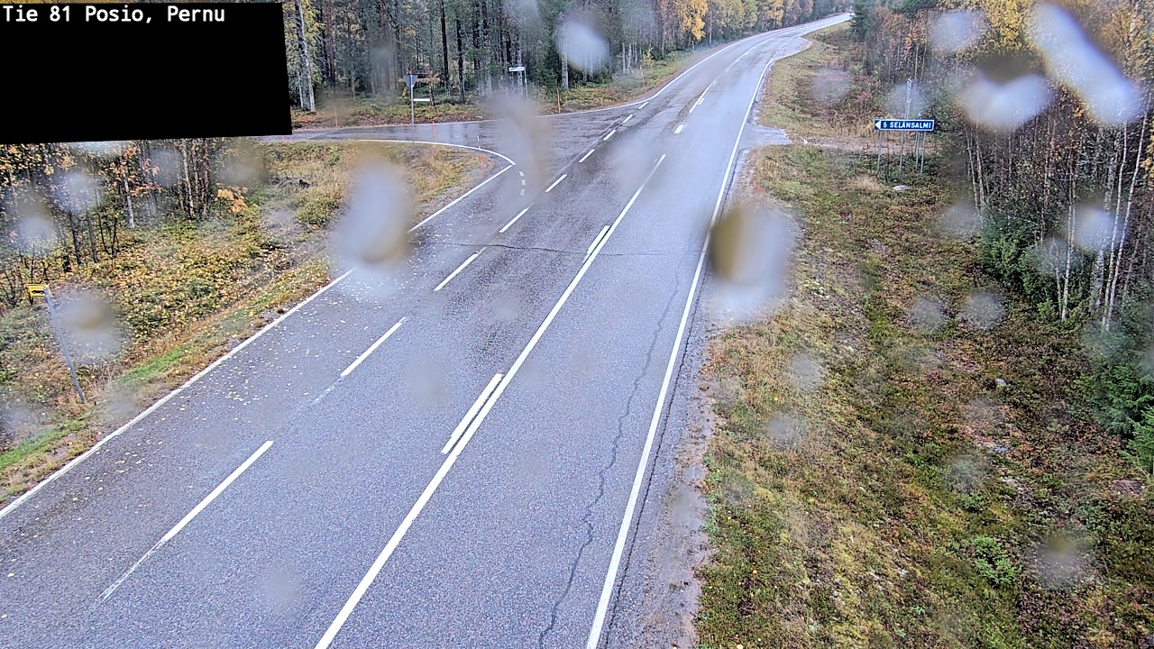 Weather Camera Image Väg 81 Posio, Pernu, Posio, Lappi