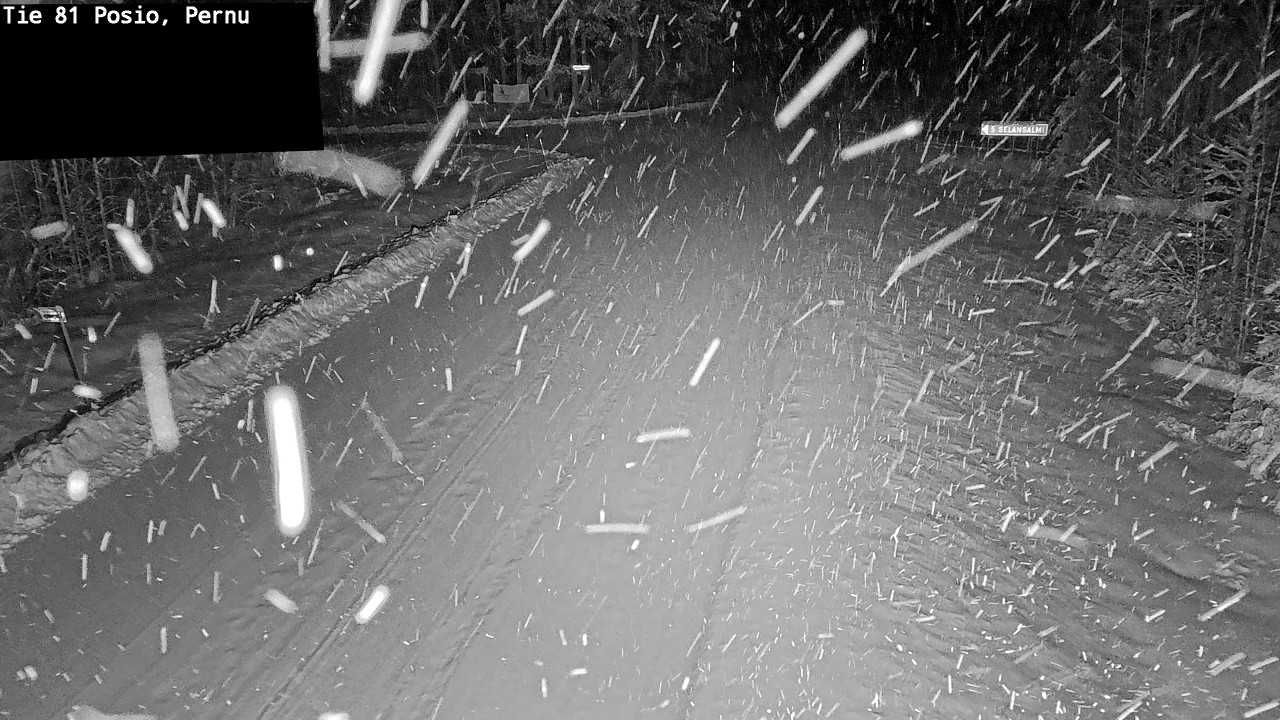 Kelikamerat Kuva Tie 81 Posio, Pernu, Posio, Lappi