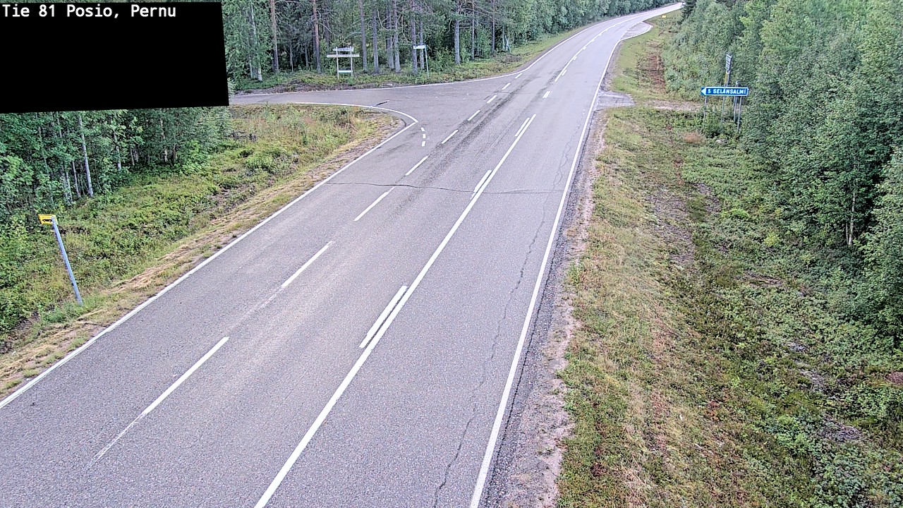 Kelikamerat Kuva Tie 81 Posio, Pernu, Posio, Lappi