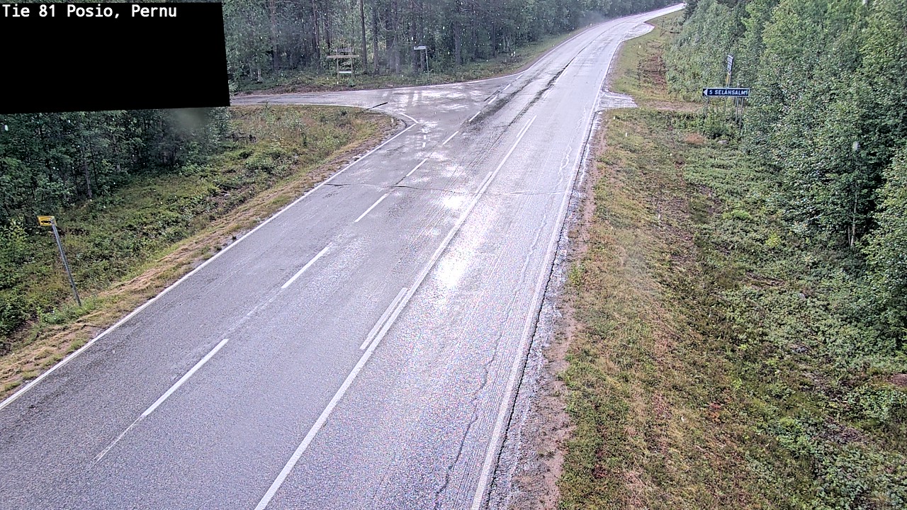 Kelikamerat Kuva Tie 81 Posio, Pernu, Posio, Lappi