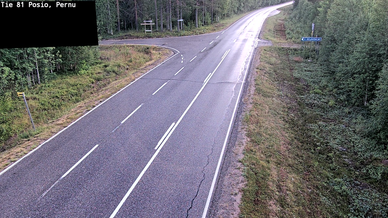 Kelikamerat Kuva Tie 81 Posio, Pernu, Posio, Lappi
