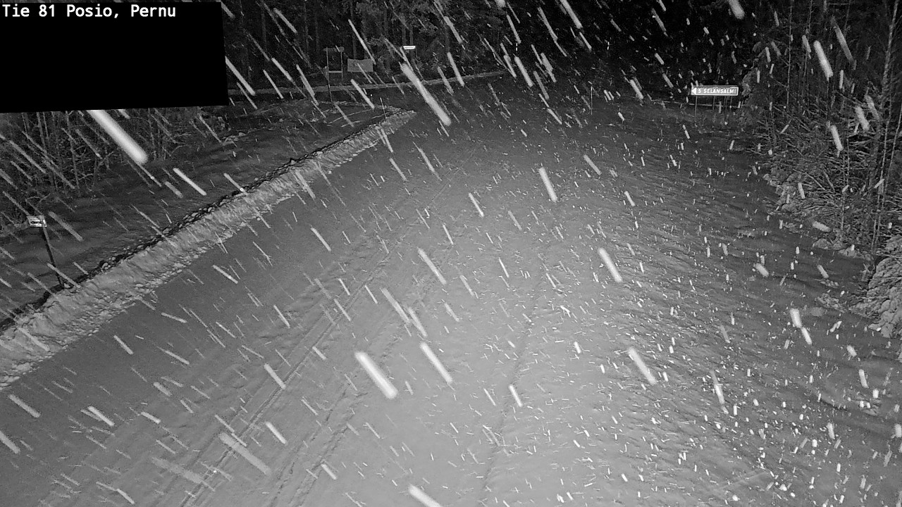 Kelikamerat Kuva Tie 81 Posio, Pernu, Posio, Lappi