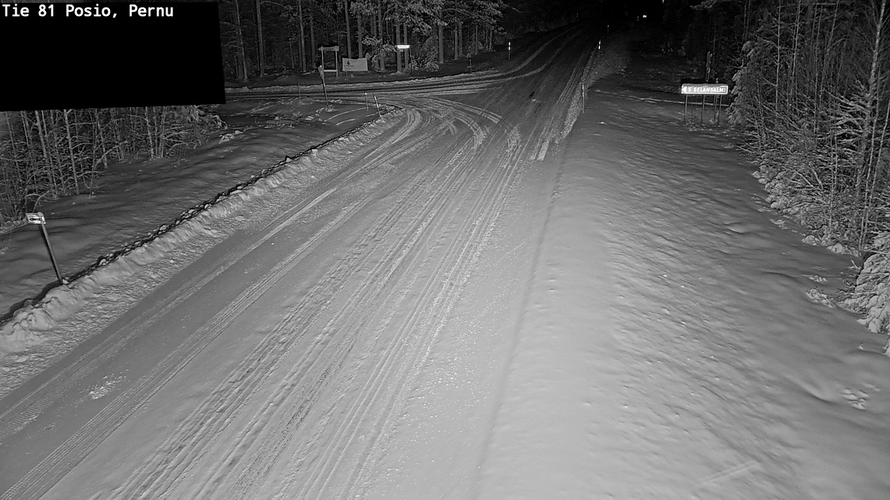 Kelikamerat Kuva Tie 81 Posio, Pernu, Posio, Lappi