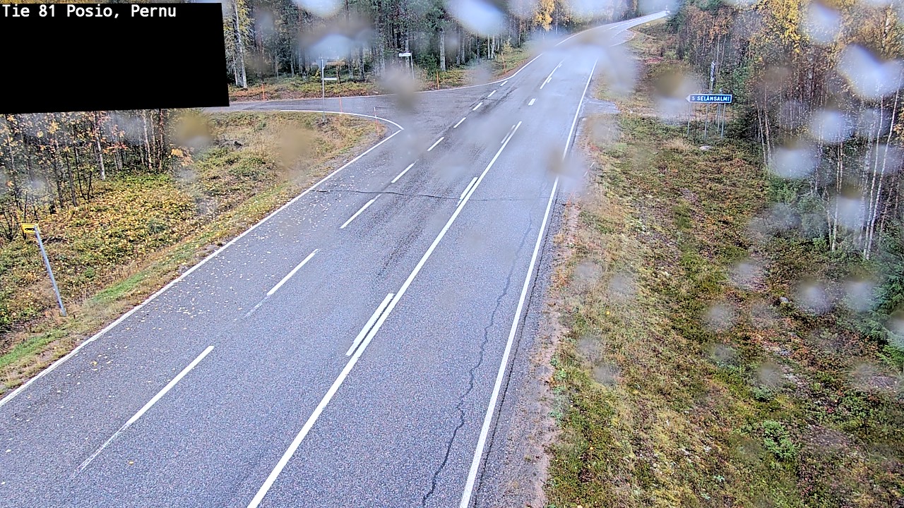 Weather Camera Image Road 81 Posio, Pernu, Posio, Lappi