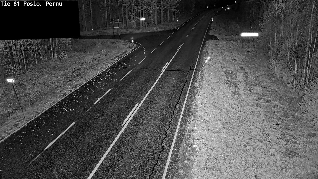 Kelikamerat Kuva Tie 81 Posio, Pernu, Posio, Lappi