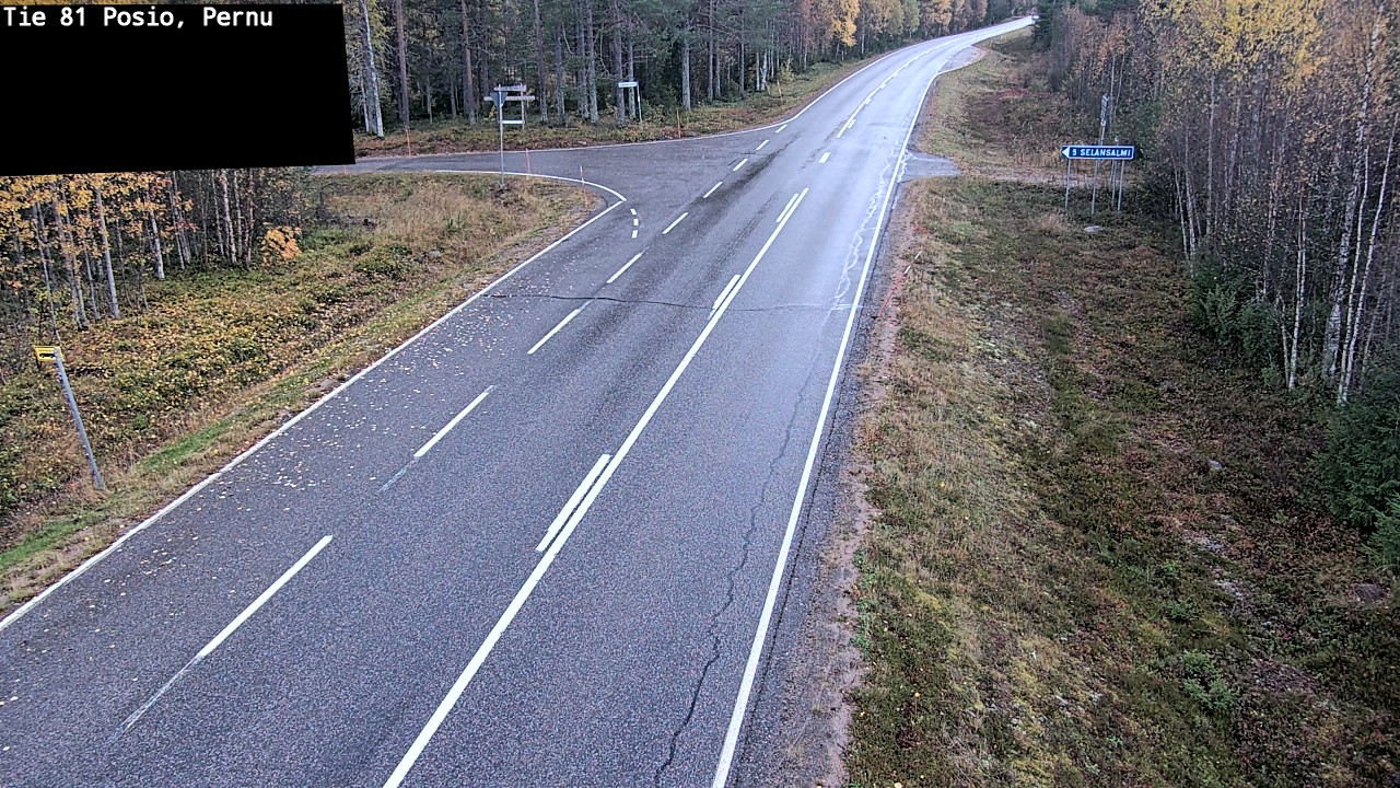 Kelikamerat Kuva Tie 81 Posio, Pernu, Posio, Lappi