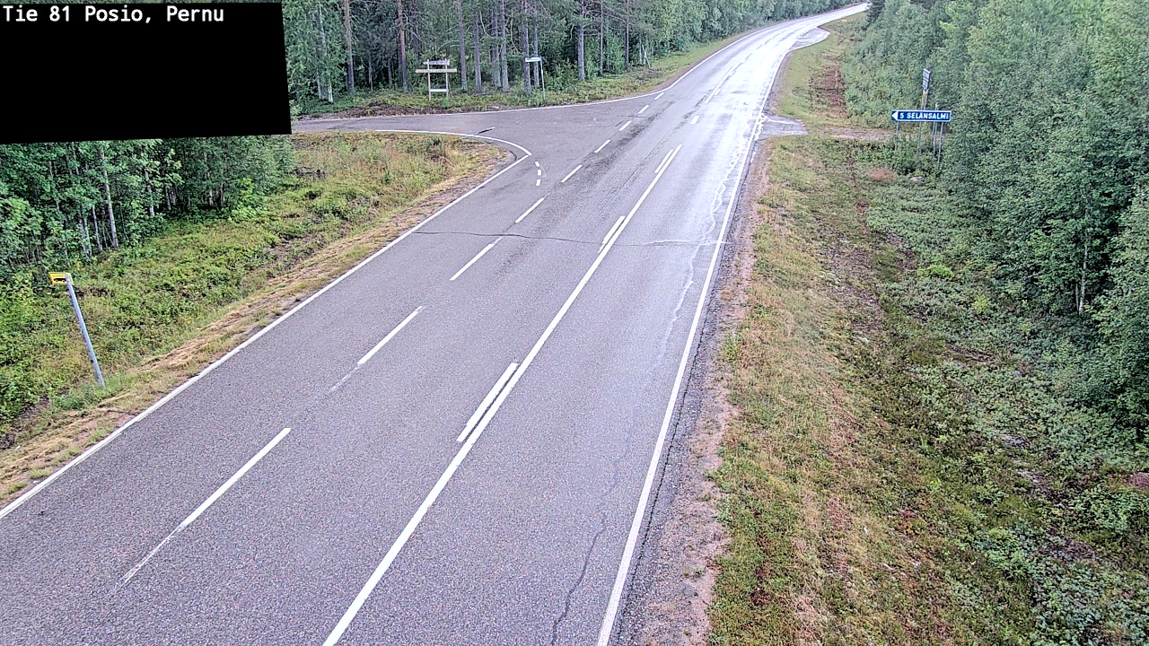 Kelikamerat Kuva Tie 81 Posio, Pernu, Posio, Lappi