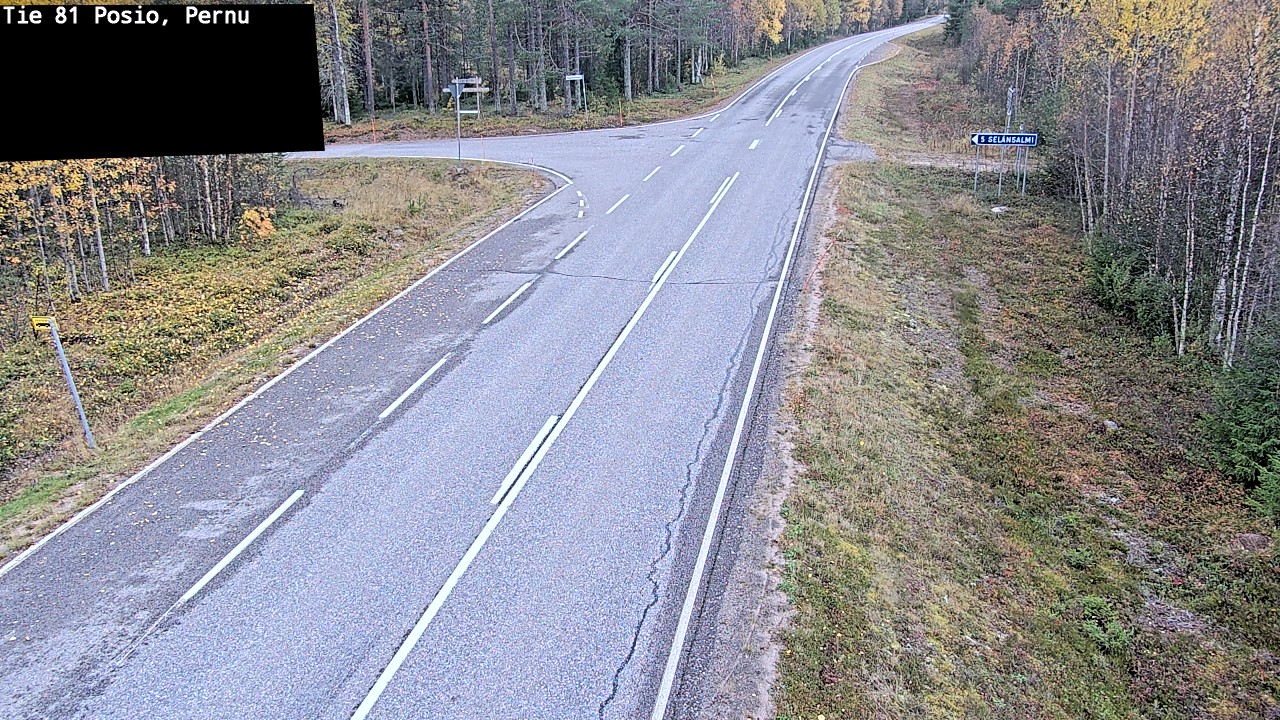 Kelikamerat Kuva Tie 81 Posio, Pernu, Posio, Lappi