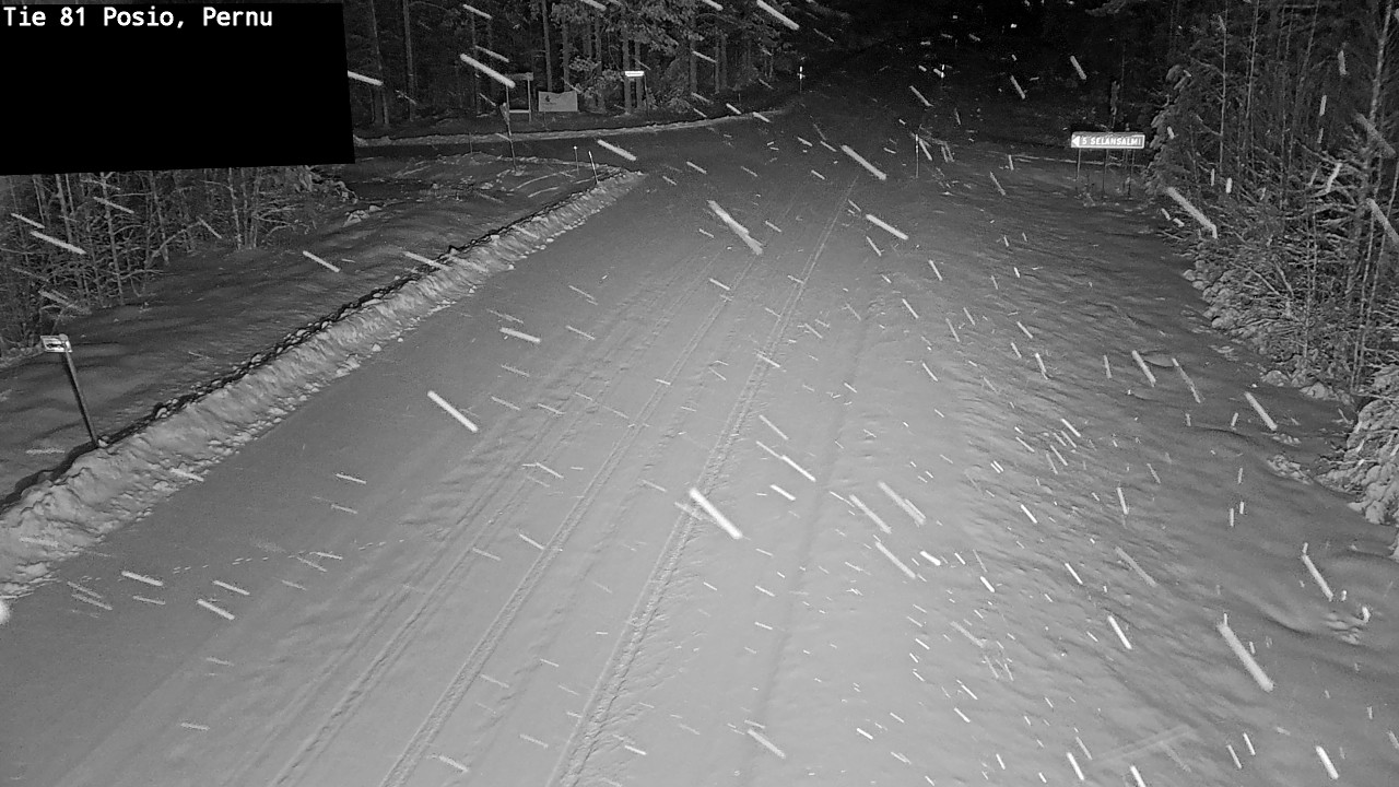 Kelikamerat Kuva Tie 81 Posio, Pernu, Posio, Lappi