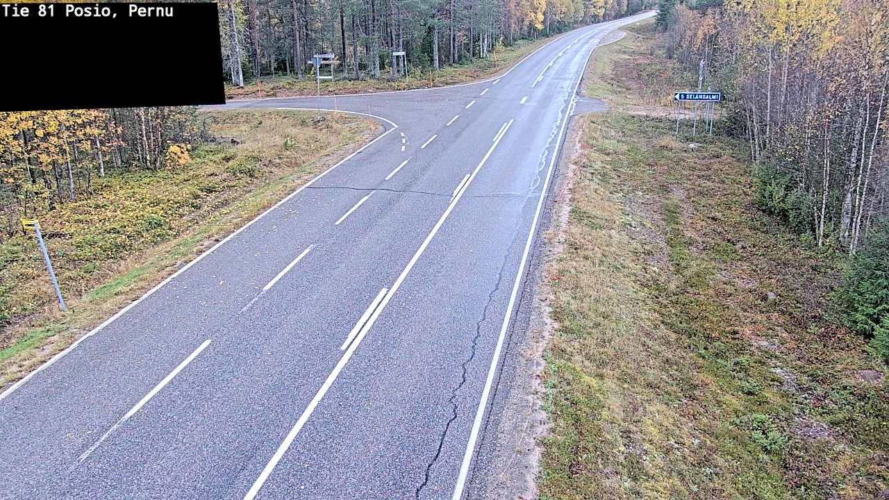 Kelikamerat Kuva Tie 81 Posio, Pernu, Posio, Lappi