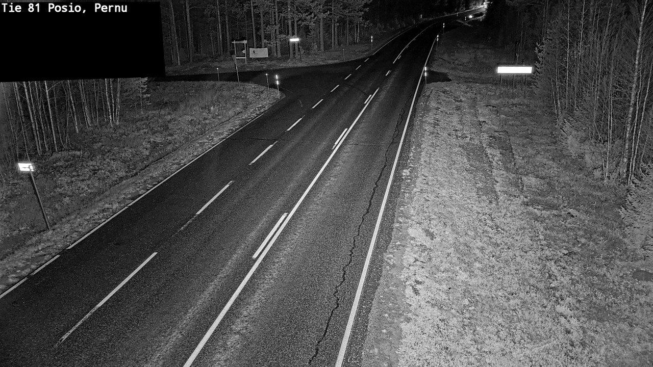 Kelikamerat Kuva Tie 81 Posio, Pernu, Posio, Lappi