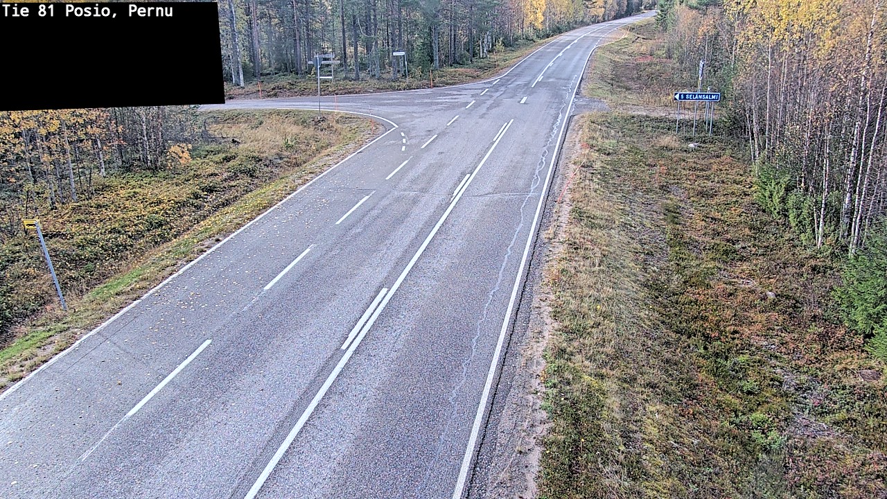 Kelikamerat Kuva Tie 81 Posio, Pernu, Posio, Lappi