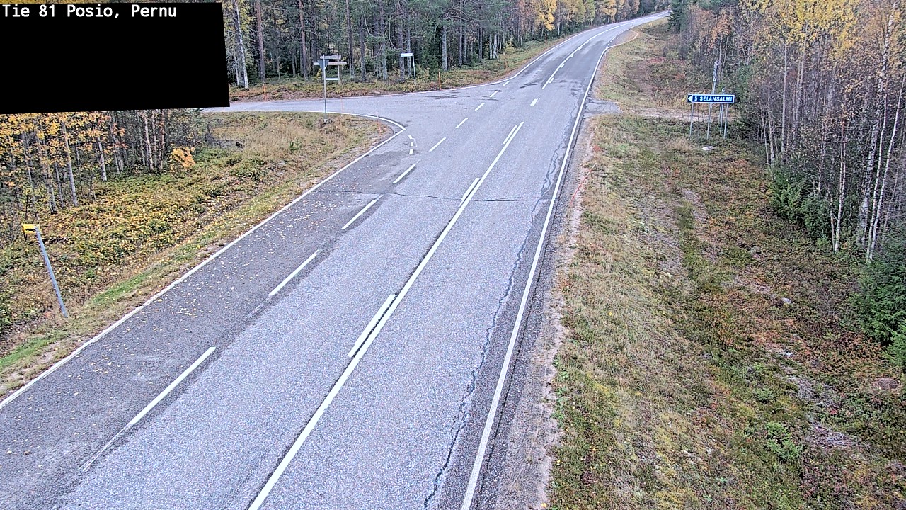 Kelikamerat Kuva Tie 81 Posio, Pernu, Posio, Lappi