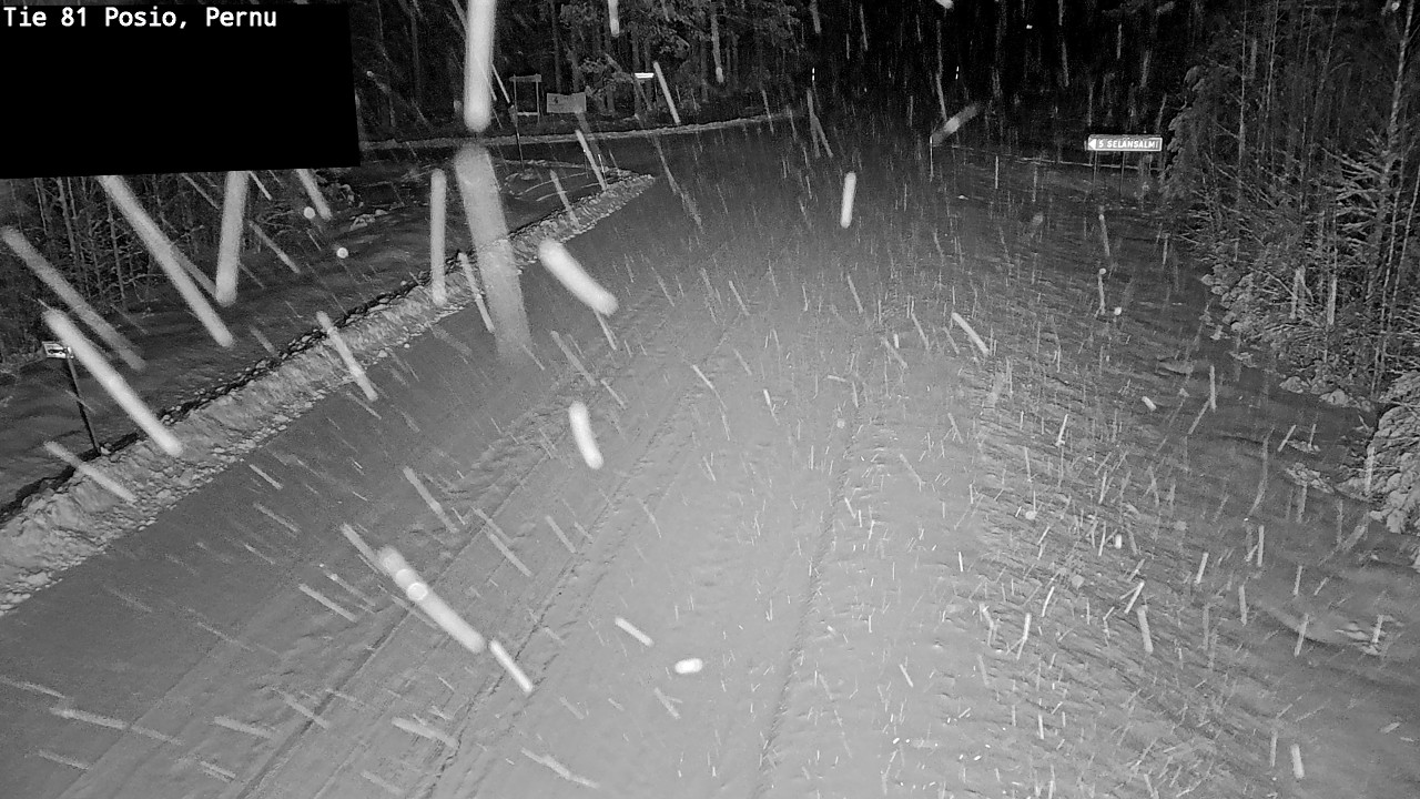 Kelikamerat Kuva Tie 81 Posio, Pernu, Posio, Lappi