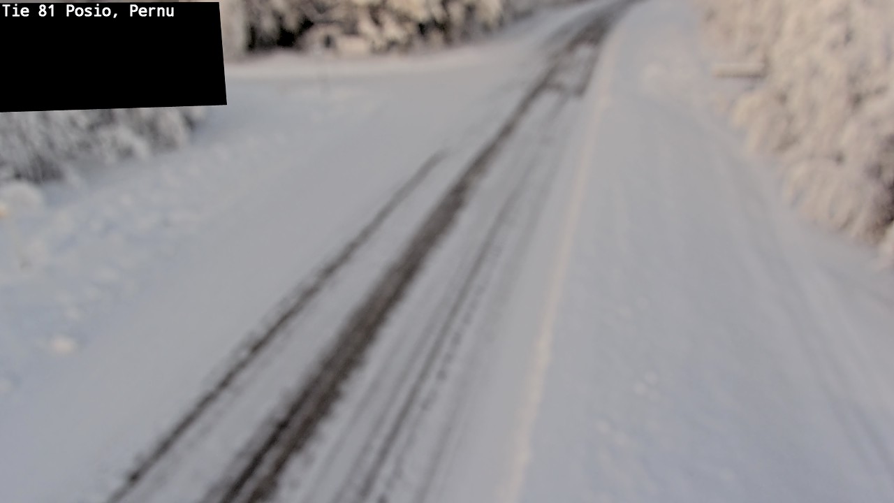 Kelikamerat Kuva Tie 81 Posio, Pernu, Posio, Lappi