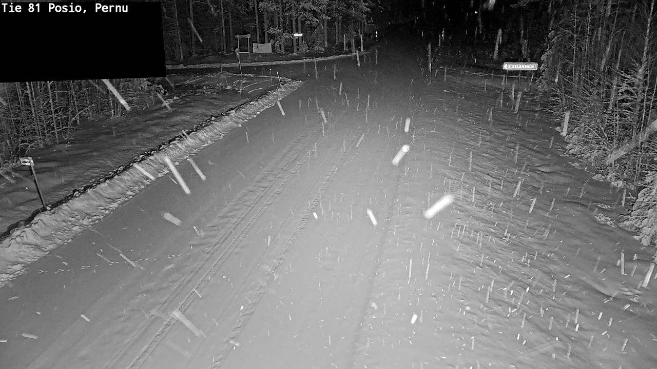 Kelikamerat Kuva Tie 81 Posio, Pernu, Posio, Lappi