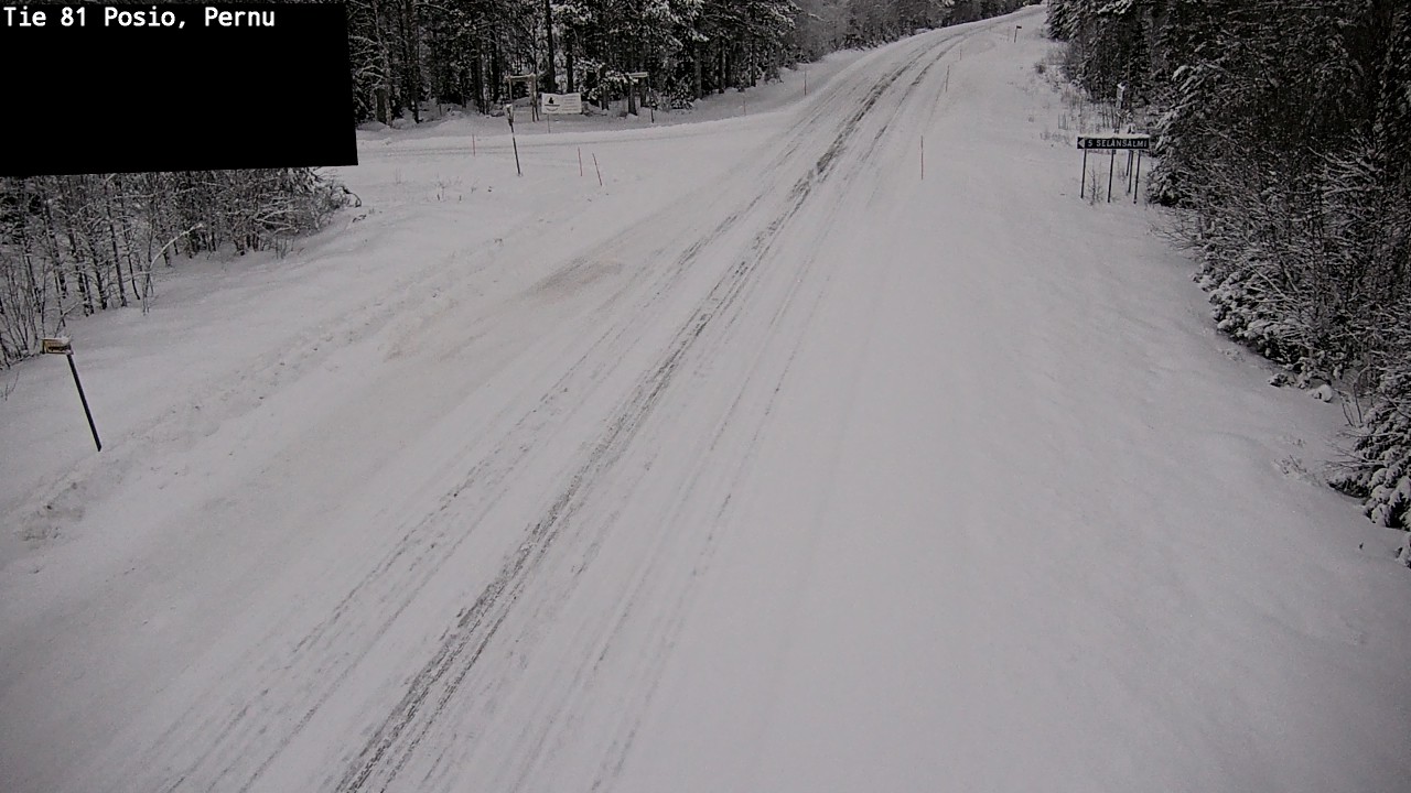 Kelikamerat Kuva Tie 81 Posio, Pernu, Posio, Lappi