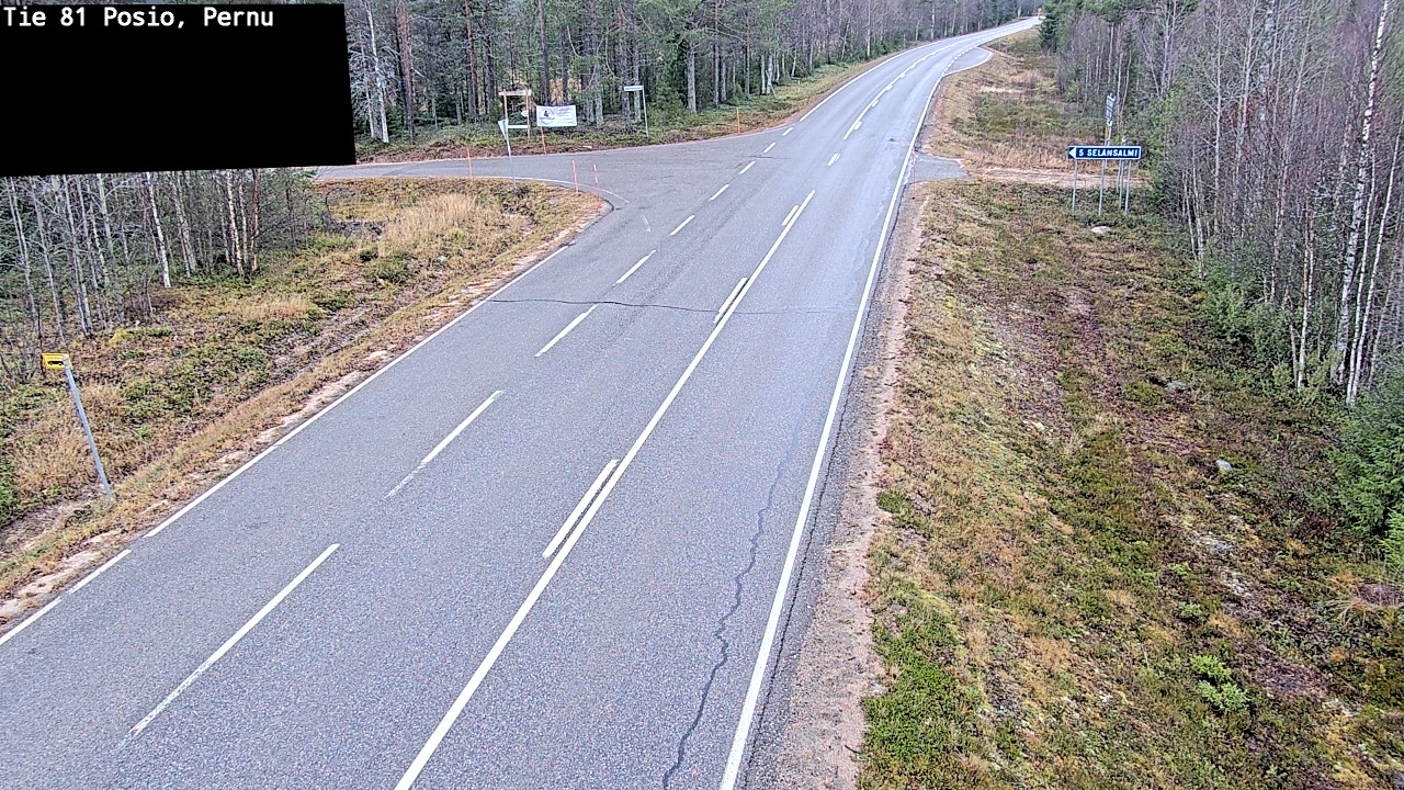 Kelikamerat Kuva Tie 81 Posio, Pernu, Posio, Lappi