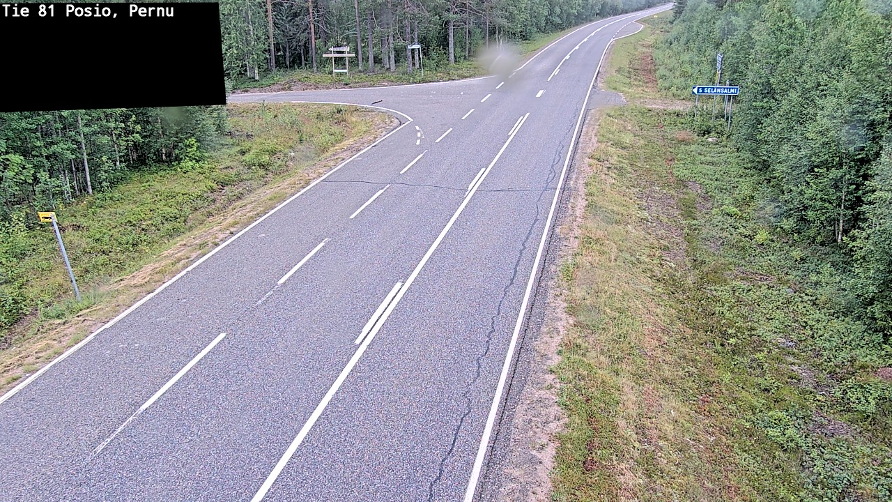 Kelikamerat Kuva Tie 81 Posio, Pernu, Posio, Lappi
