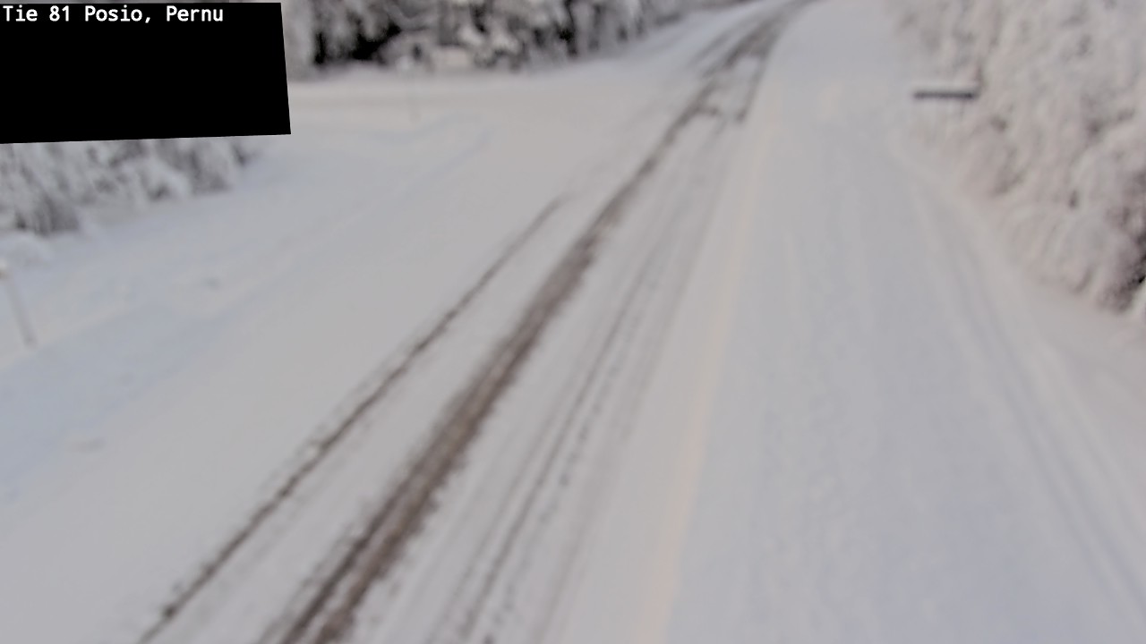 Kelikamerat Kuva Tie 81 Posio, Pernu, Posio, Lappi