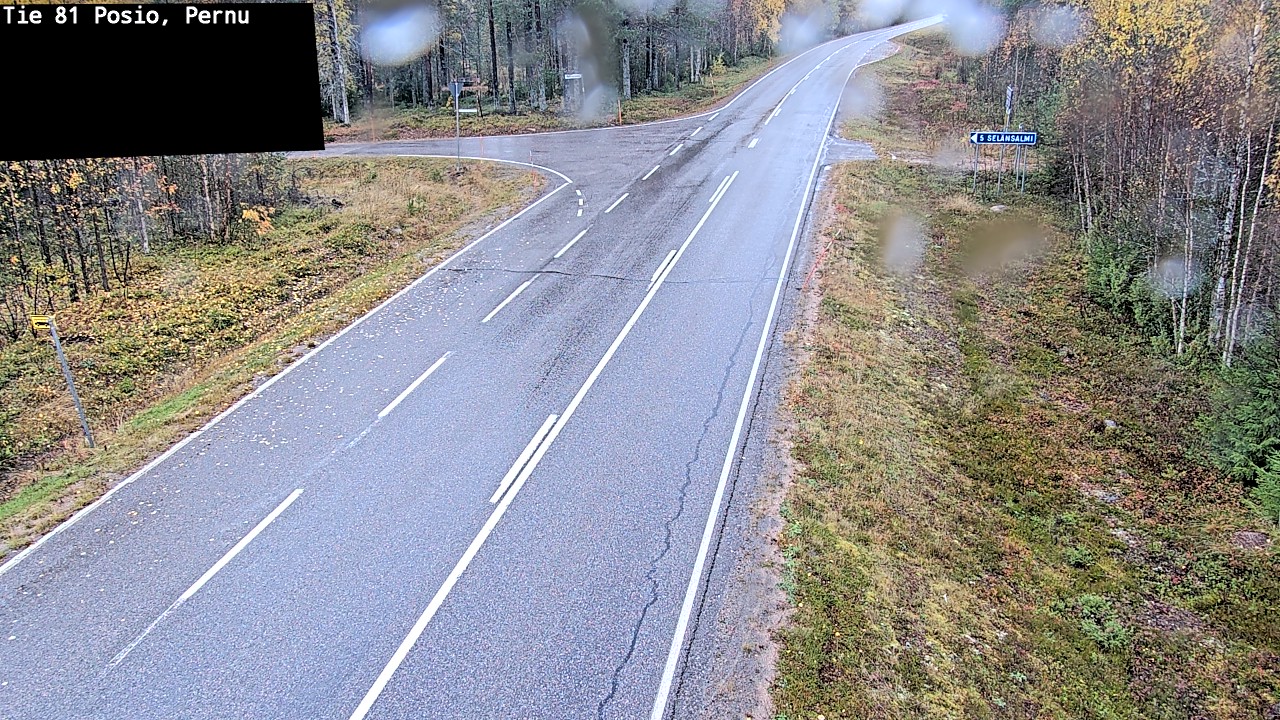 Weather Camera Image Road 81 Posio, Pernu, Posio, Lappi