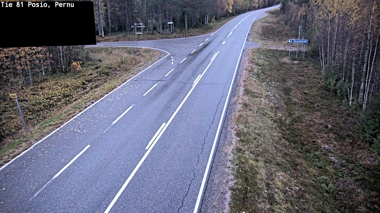 Kelikamerat Kuva Tie 81 Posio, Pernu, Posio, Lappi