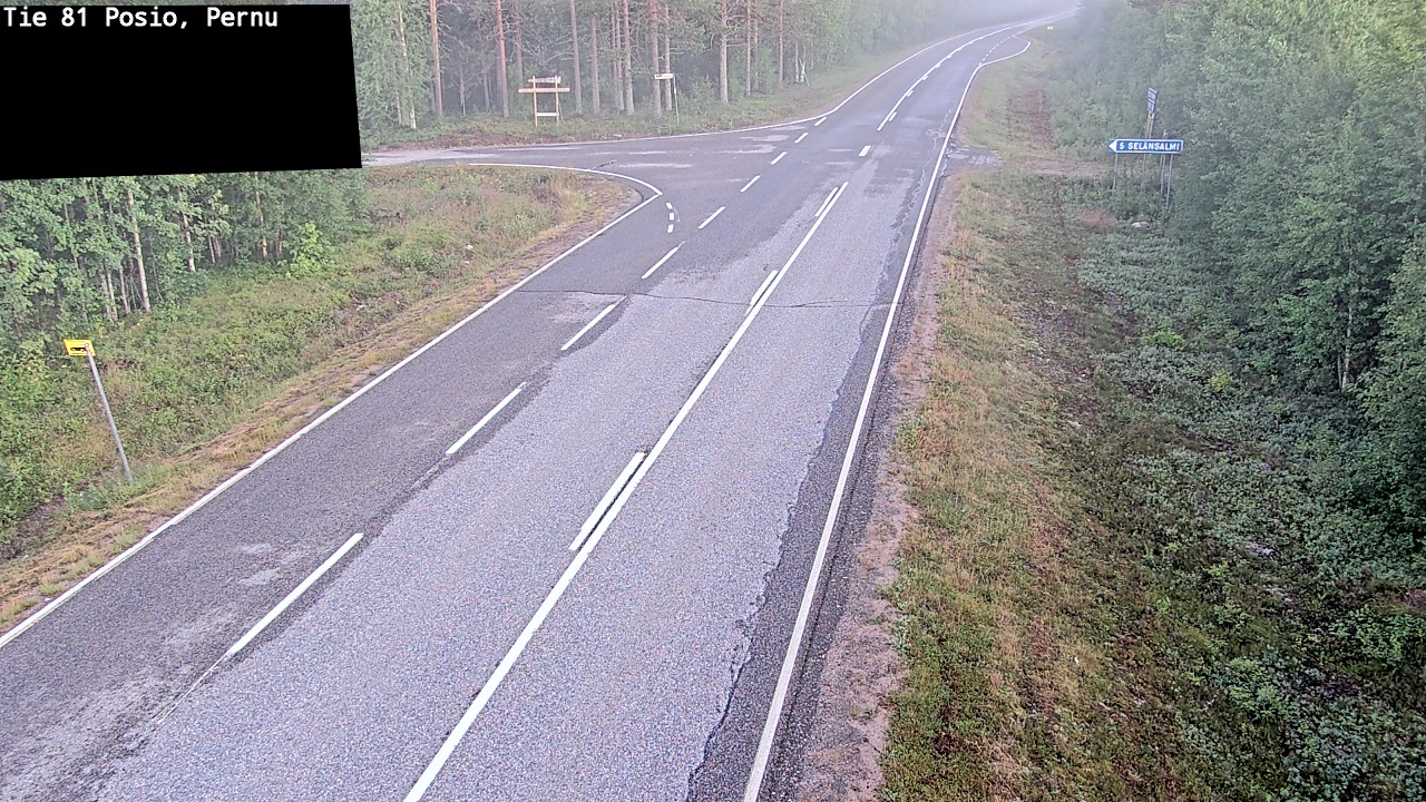 Kelikamerat Kuva Tie 81 Posio, Pernu, Posio, Lappi