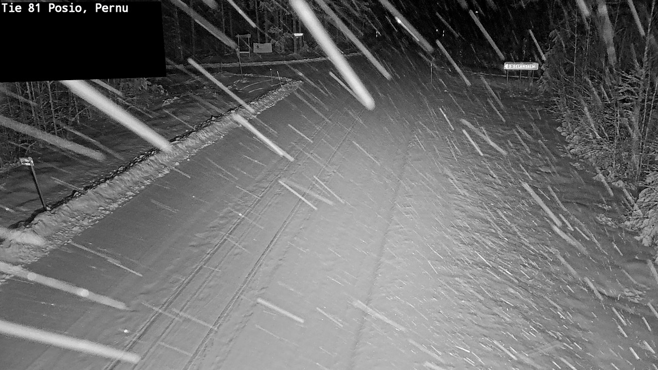 Kelikamerat Kuva Tie 81 Posio, Pernu, Posio, Lappi