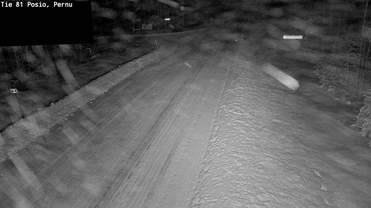 Weather Camera Image Road 81 Posio, Pernu, Posio, Lappi