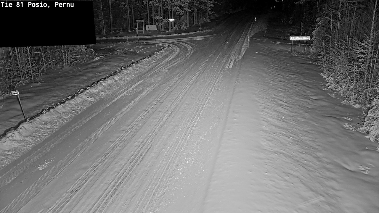 Kelikamerat Kuva Tie 81 Posio, Pernu, Posio, Lappi