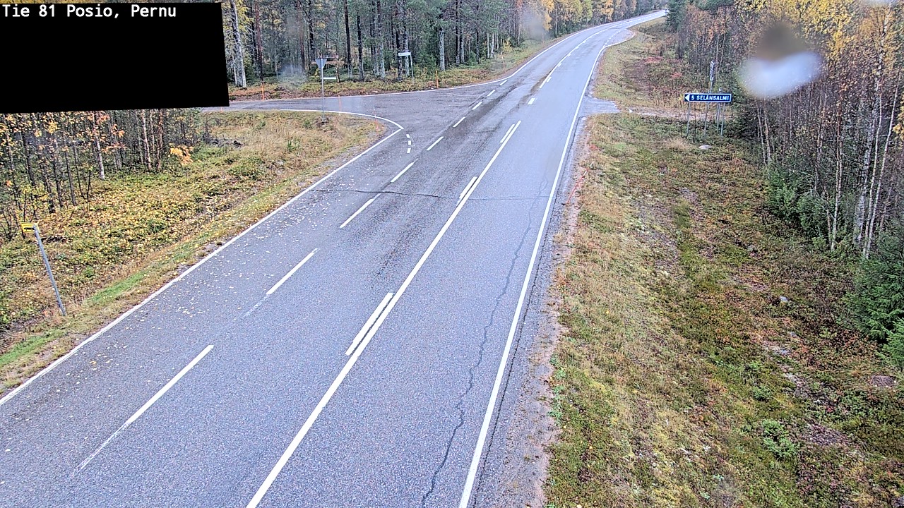 Weather Camera Image Road 81 Posio, Pernu, Posio, Lappi
