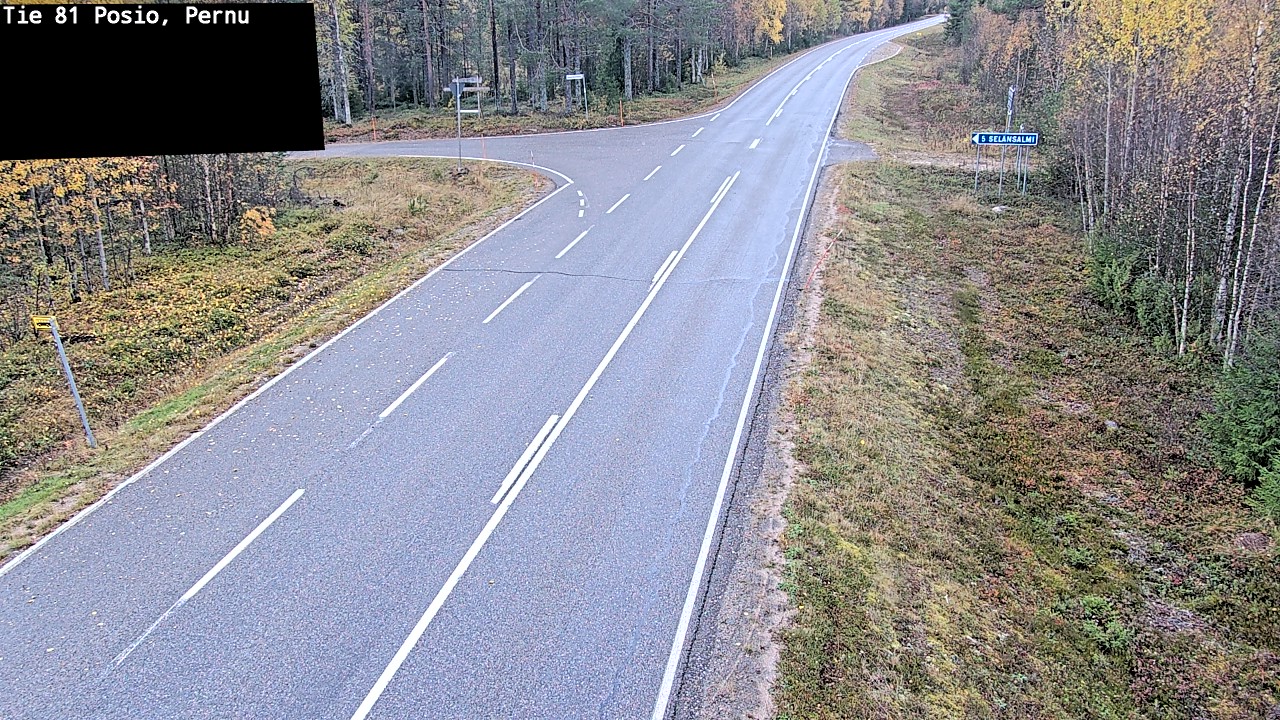 Kelikamerat Kuva Tie 81 Posio, Pernu, Posio, Lappi