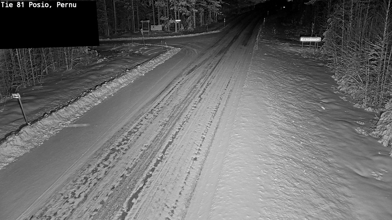 Kelikamerat Kuva Tie 81 Posio, Pernu, Posio, Lappi