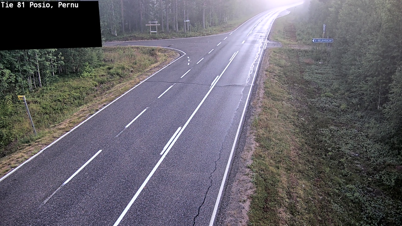 Kelikamerat Kuva Tie 81 Posio, Pernu, Posio, Lappi