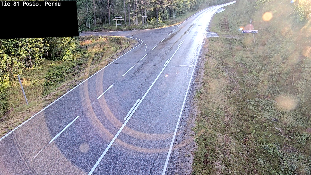 Kelikamerat Kuva Tie 81 Posio, Pernu, Posio, Lappi