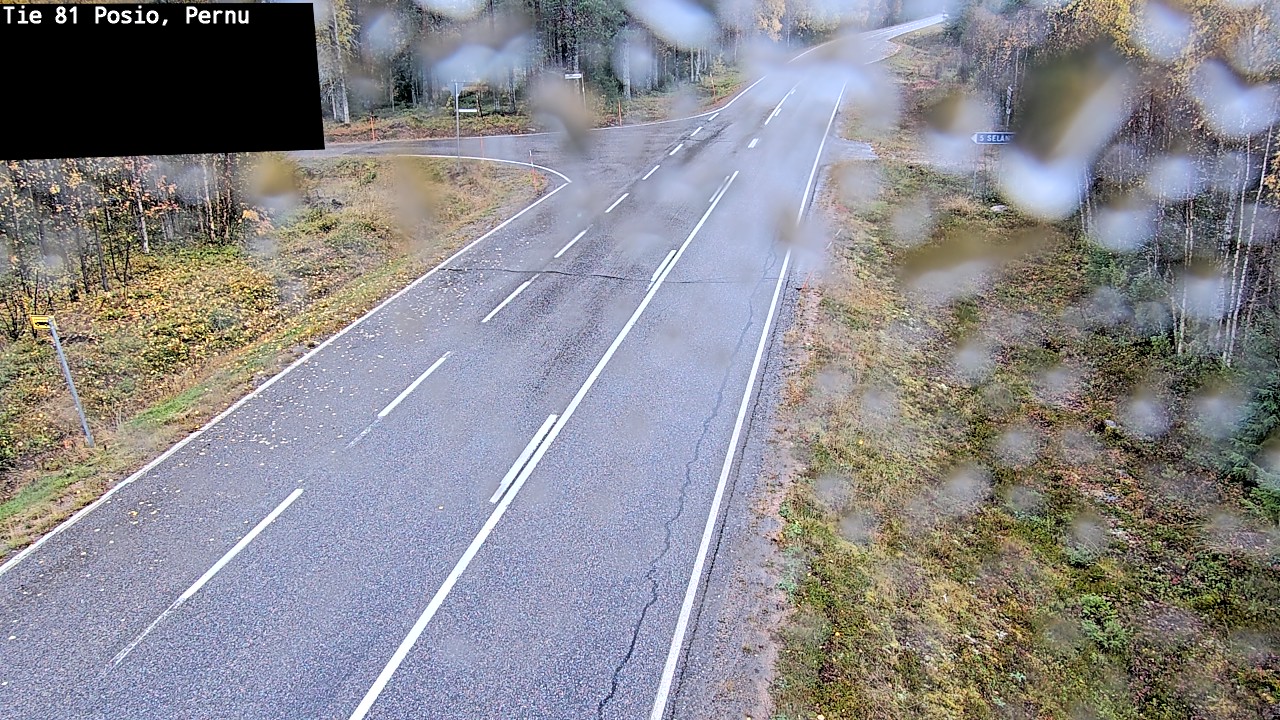 Weather Camera Image Road 81 Posio, Pernu, Posio, Lappi
