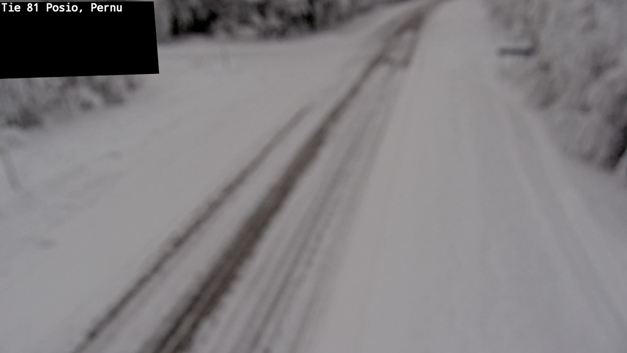 Kelikamerat Kuva Tie 81 Posio, Pernu, Posio, Lappi