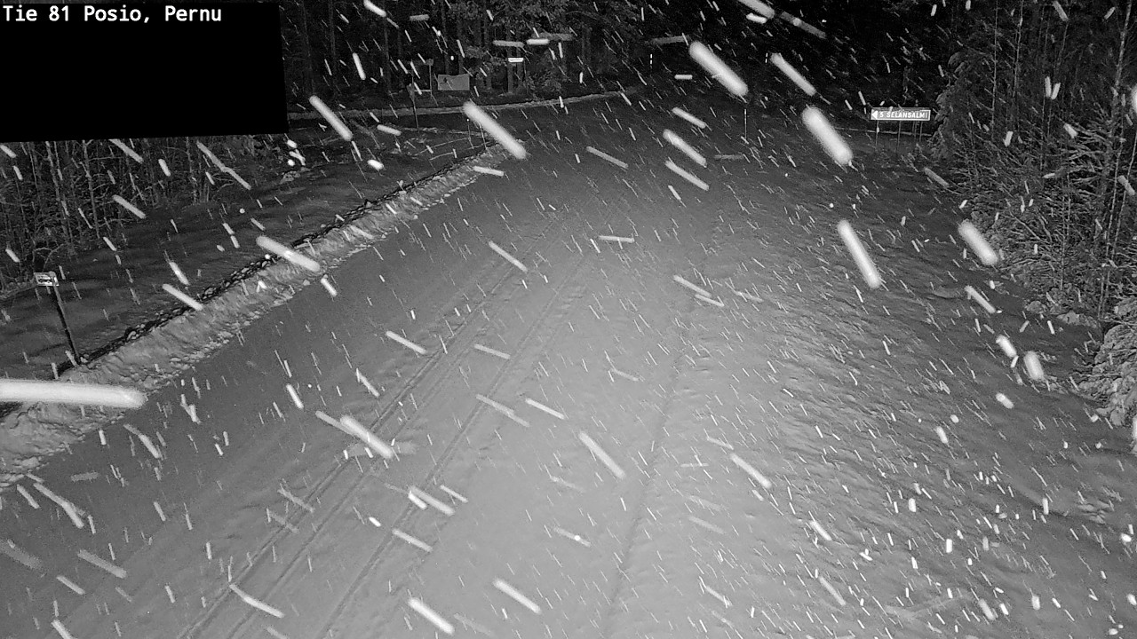 Kelikamerat Kuva Tie 81 Posio, Pernu, Posio, Lappi