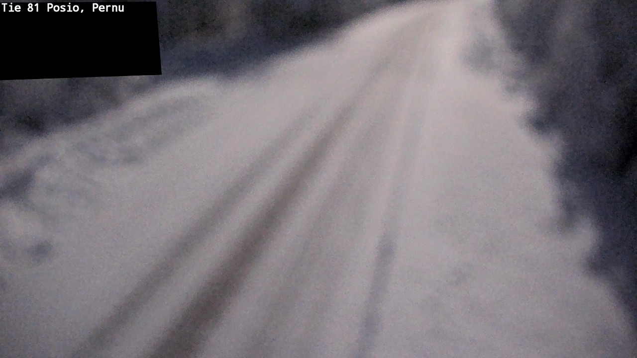 Kelikamerat Kuva Tie 81 Posio, Pernu, Posio, Lappi