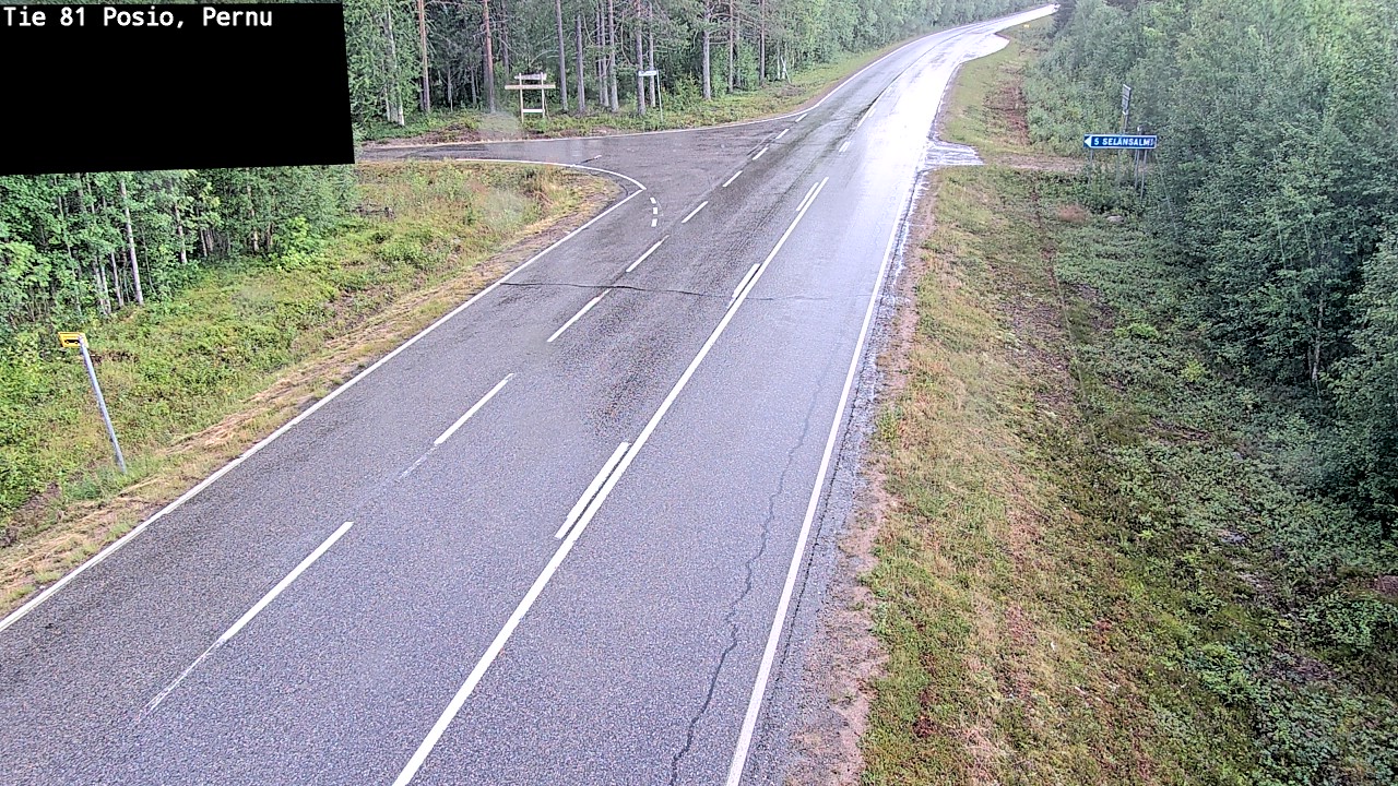 Kelikamerat Kuva Tie 81 Posio, Pernu, Posio, Lappi