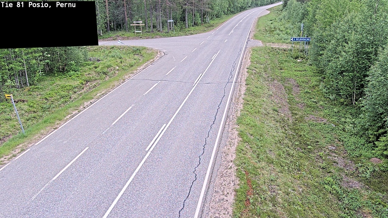 Kelikamerat Kuva Tie 81 Posio, Pernu, Posio, Lappi