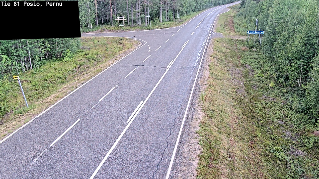 Kelikamerat Kuva Tie 81 Posio, Pernu, Posio, Lappi