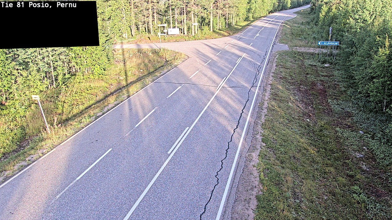 Kelikamerat Kuva Tie 81 Posio, Pernu, Posio, Lappi