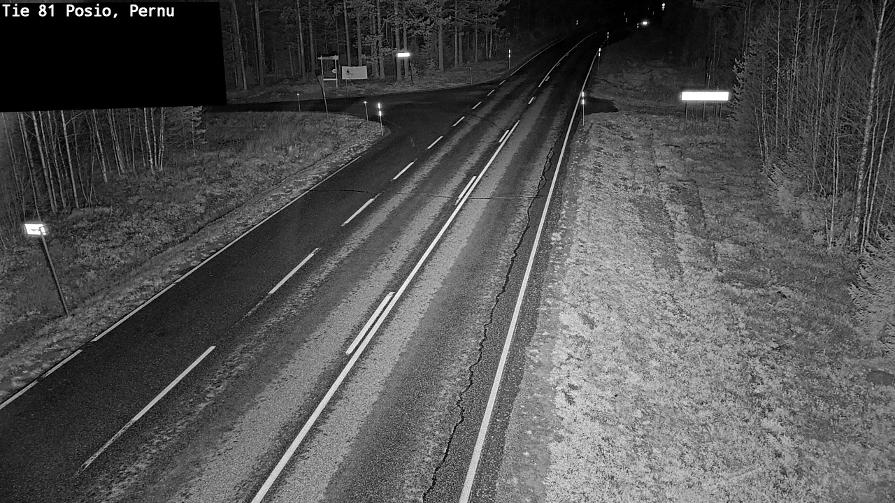 Kelikamerat Kuva Tie 81 Posio, Pernu, Posio, Lappi