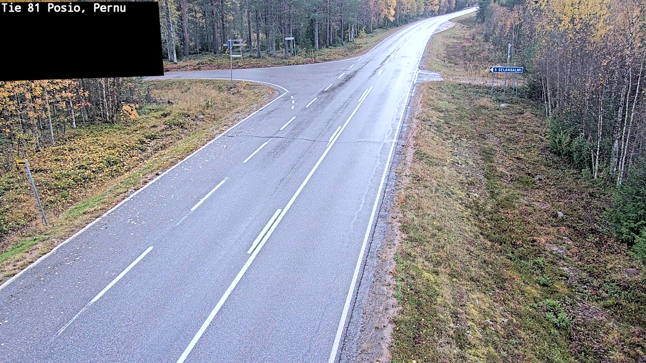 Kelikamerat Kuva Tie 81 Posio, Pernu, Posio, Lappi