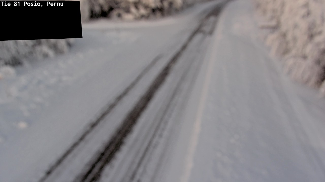 Kelikamerat Kuva Tie 81 Posio, Pernu, Posio, Lappi